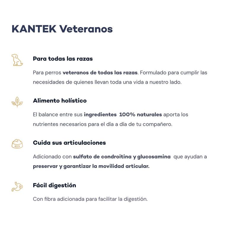 Kantek Veteranoz 15 kg,Original,Sellado image number null