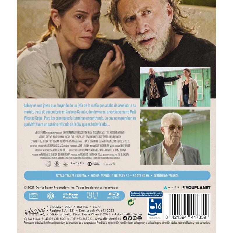 El Ultimo Objetivo (The Retirement Plan) (Blu-r... image number null