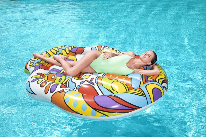 Cama inflable adulto calavera 1 mod 1.93m x 1.4... image number null