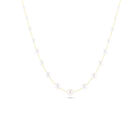 Collar Perlas Blancas Oro 14k Disminuci&oacute;n | Bizzarro