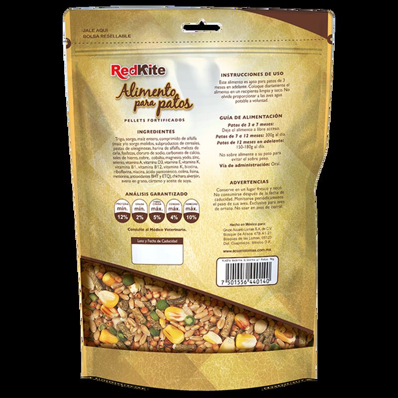 Redkite Mezcla De Semillas Para Patos 1 Kg image number null