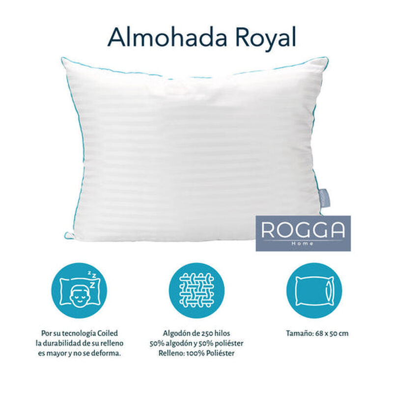 Almohada Royal Twin Pack 3 (6 Almohadas) Rogga ... image number null