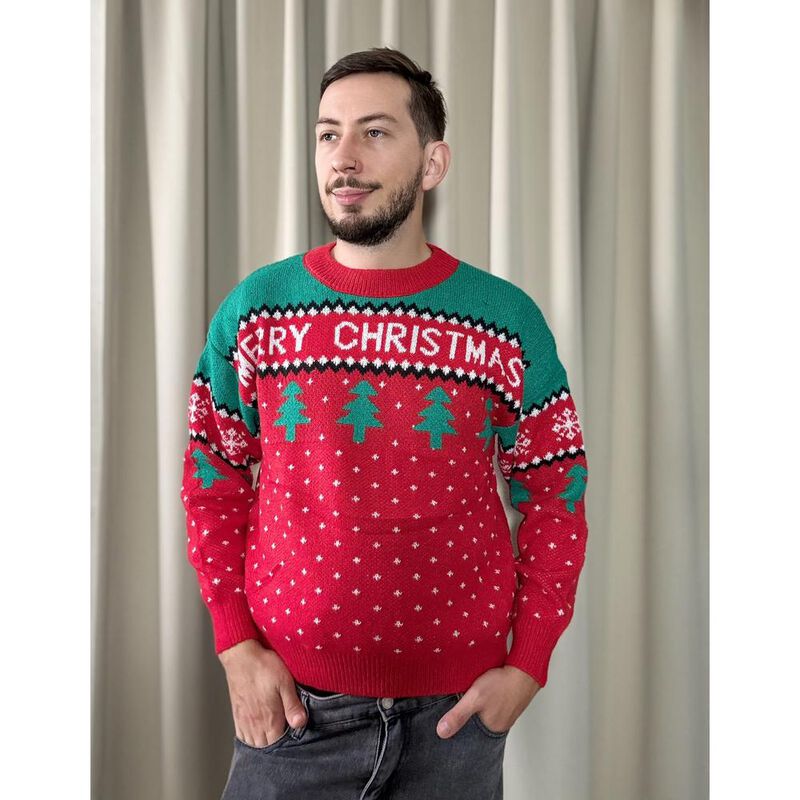 Su&eacute;ter navide&ntilde;o Merry cristmas image number null