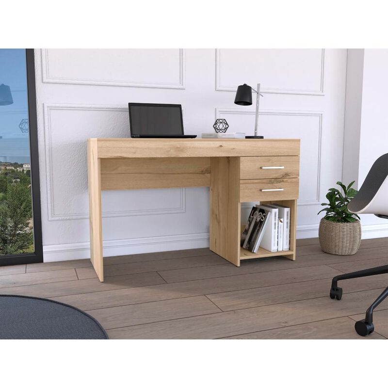 Escritorio Hazel  Caf&eacute; Claro Virtual Muebles image number null