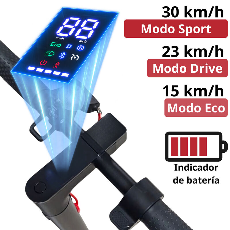 Scooter El&eacute;ctrico Plegable Motor 250w 30 Km/h 3... image number null