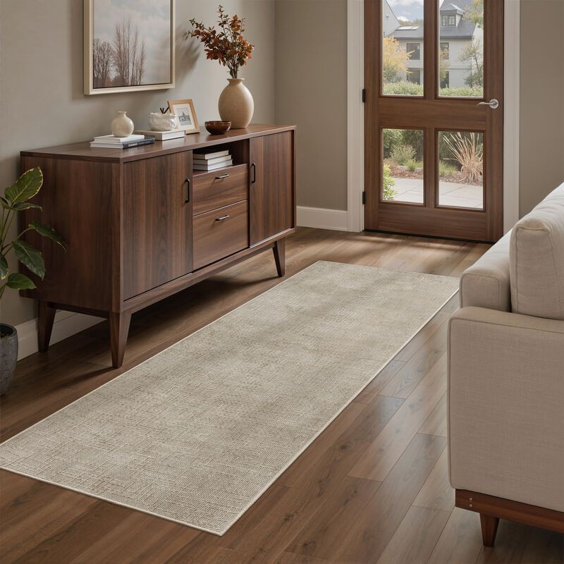 Alfombra Corredor Art&tuft 152x76 Cm Beige Anti... image number null