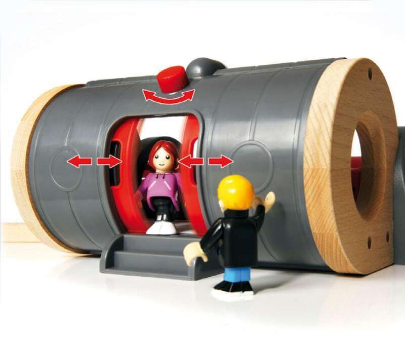 Juego De Juguetes De Tren De Madera Brio World ... image number null