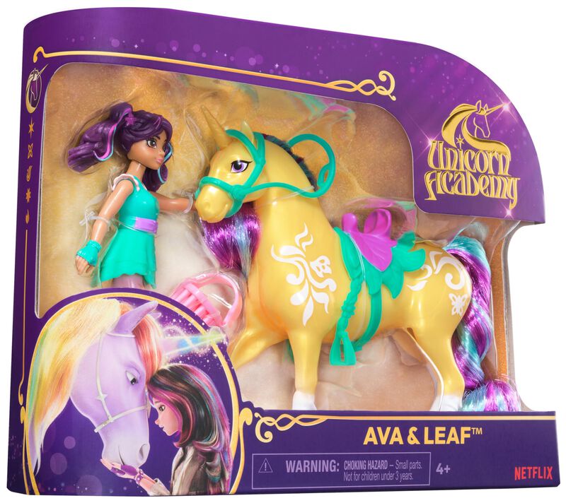 Set Ava & Leaf De Toy Unicorn Academy Con Acces... image number null