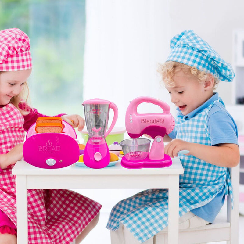 Set Juguete Cocinita Electrodomestico Infantil ... image number null