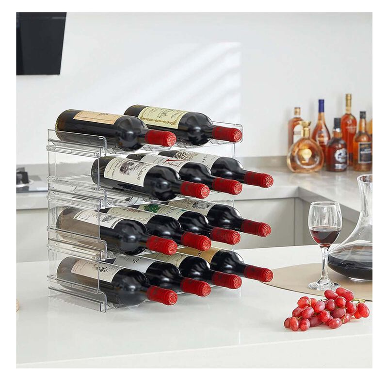 Porta botellas Brandtrendy de plástico 4 nivele... image number null