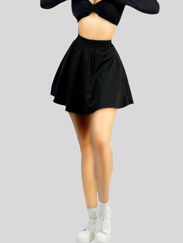 Falda Short De Mujer Deportiva O Casual Sh-038-... image number null