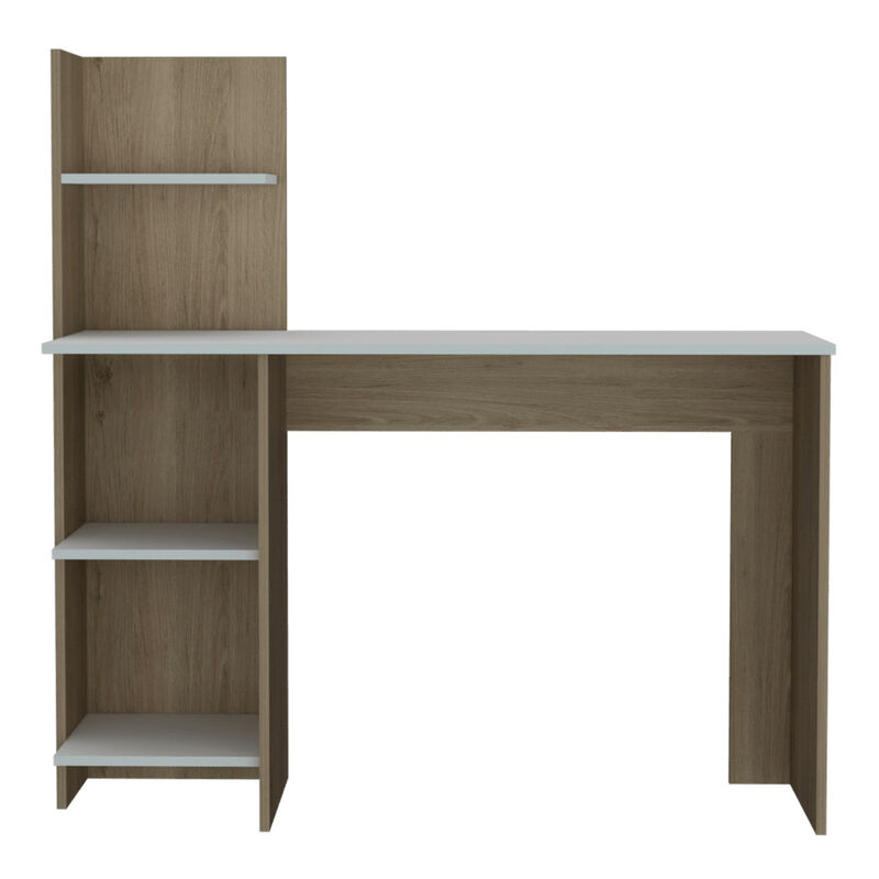 Escritorio Vilna, Rovere Y Blanco, Virtual Mueb... image number null