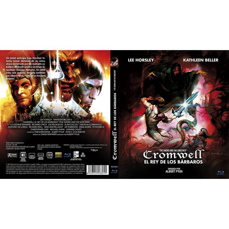 Cromwell, El Rey De Los B&aacute;rbaros [blu-ray] (198... image number null
