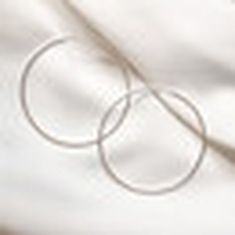 Arracadas de Plata Grandes image number null