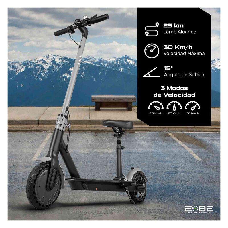 Scooter El&eacute;ctrico Vibex Asiento 30 Km/h App Gps... image number null