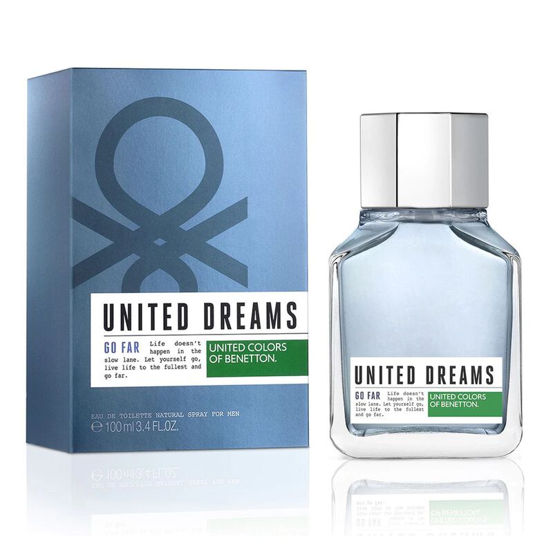 Perfume Benetton United Dreams Go Far Edt 100 M... image number null