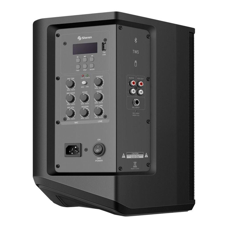 STEREN Bafle de 6.5" profesional Bluetooth True... image number null