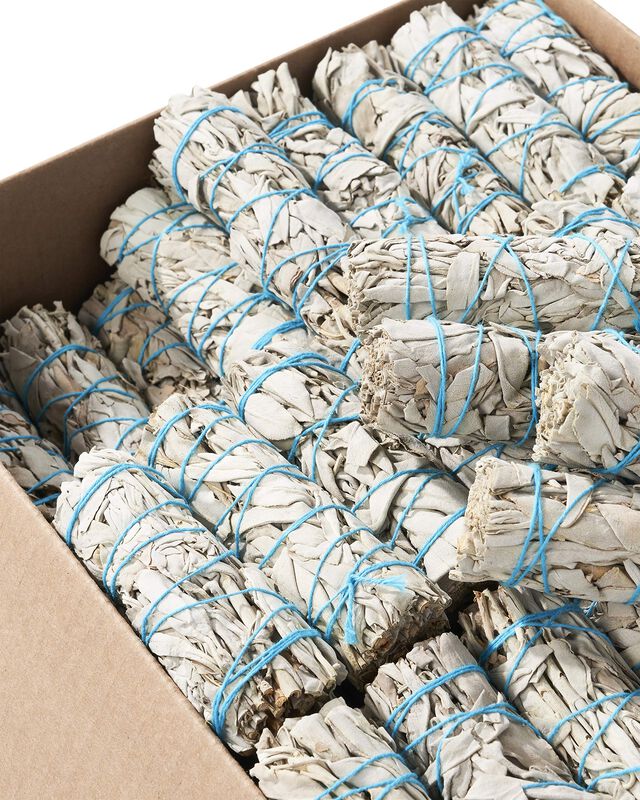 Smudge Sticks Blue River Sage White Sage, 10 Cm... image number null