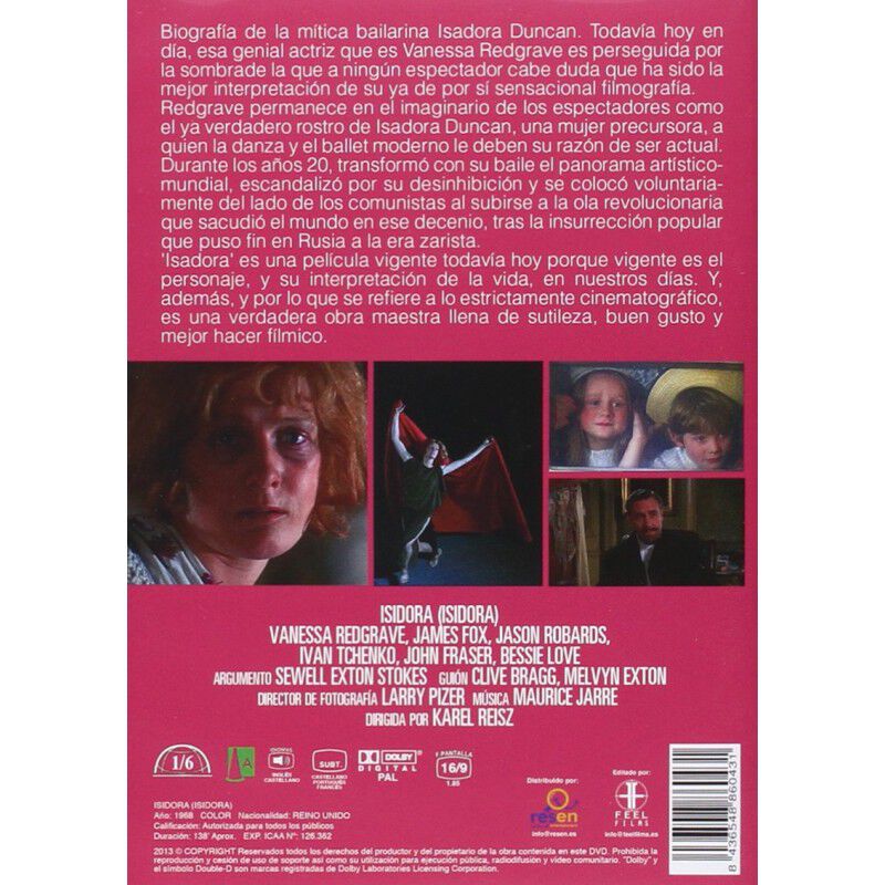 Isadora (dvd.) image number null