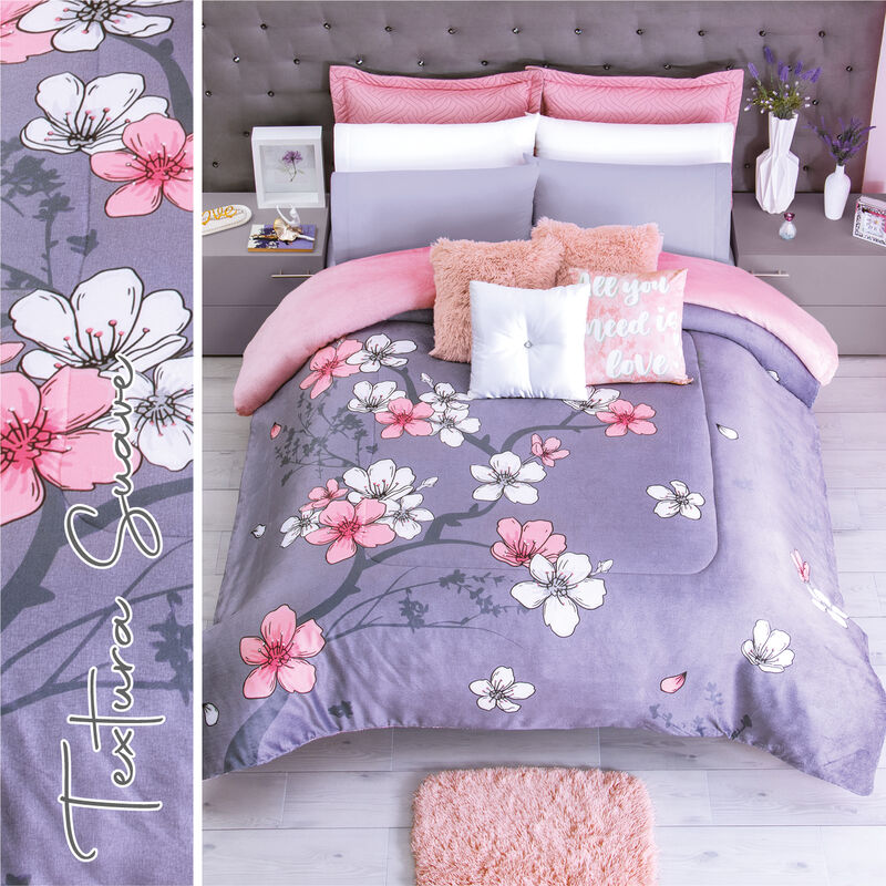 COBERTOR PACHICALIENTITO SAORI KS/XL-QS image number null