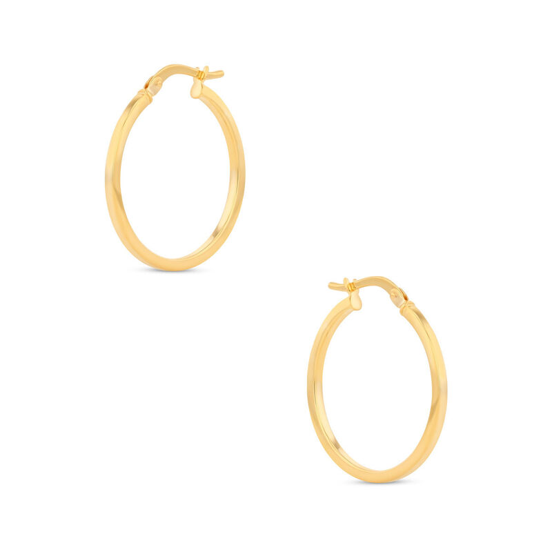 Arracadas De Oro Amarillo 10K (20Mm Aprox) image number null