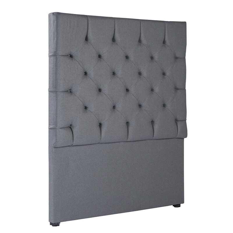 Cabecera Queen Size Dicasa Capri Gris image number null