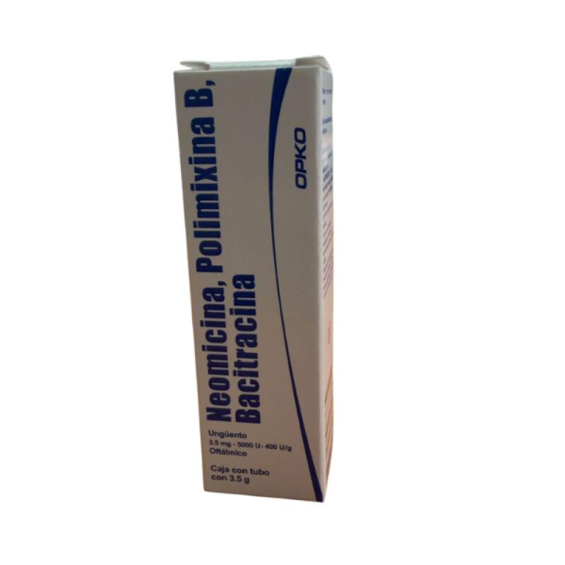 Neomicina - Polimixina B - Bacitracina 3.5mg / ... image number null