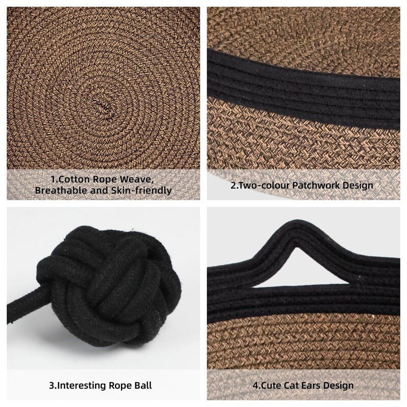 Cama Para Gato Weavelyrics 40 cm/48 cm, Cesta D... image number null