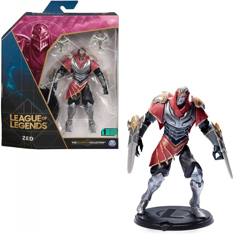 Figura Zed League Of Legends Deluxe Articulada ... image number null