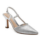 Clasben Zapatillas de fiesta para mujer plata BAJA