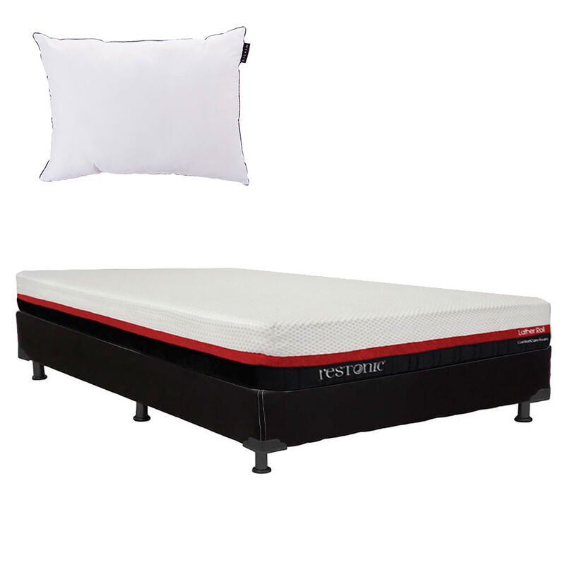 Colch&oacute;n Individual Restonic Roll+Almohada Dicas... image number null