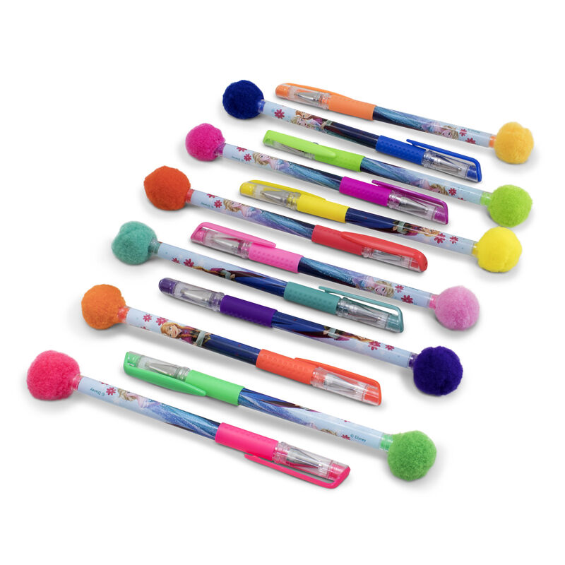 Set De 12 Plumas De Gel Con Aroma, Colores Surt... image number null