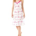 Camis&oacute;n Corto con Flores Fucsia