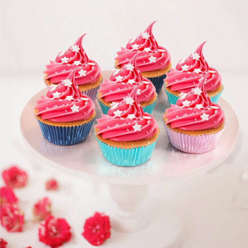 Caperci 150 C&aacute;psulas Para Cupcakes Azul Cielo D... image number null