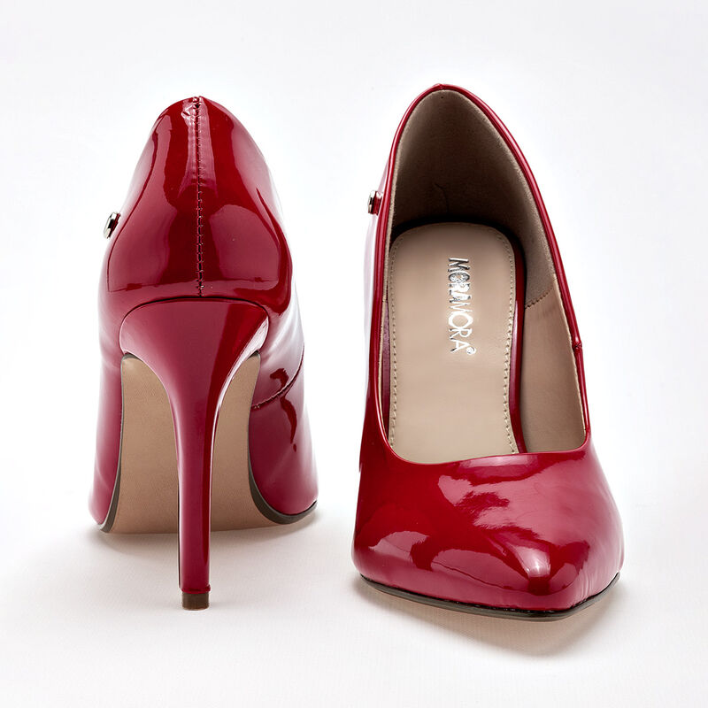 Moramora Zapatilla para mujer rojo image number null