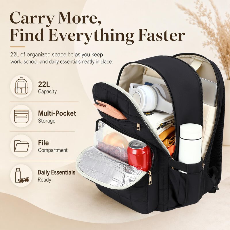 Mochila Camtop 15.6" para Laptop con Bolsillo A... image number null