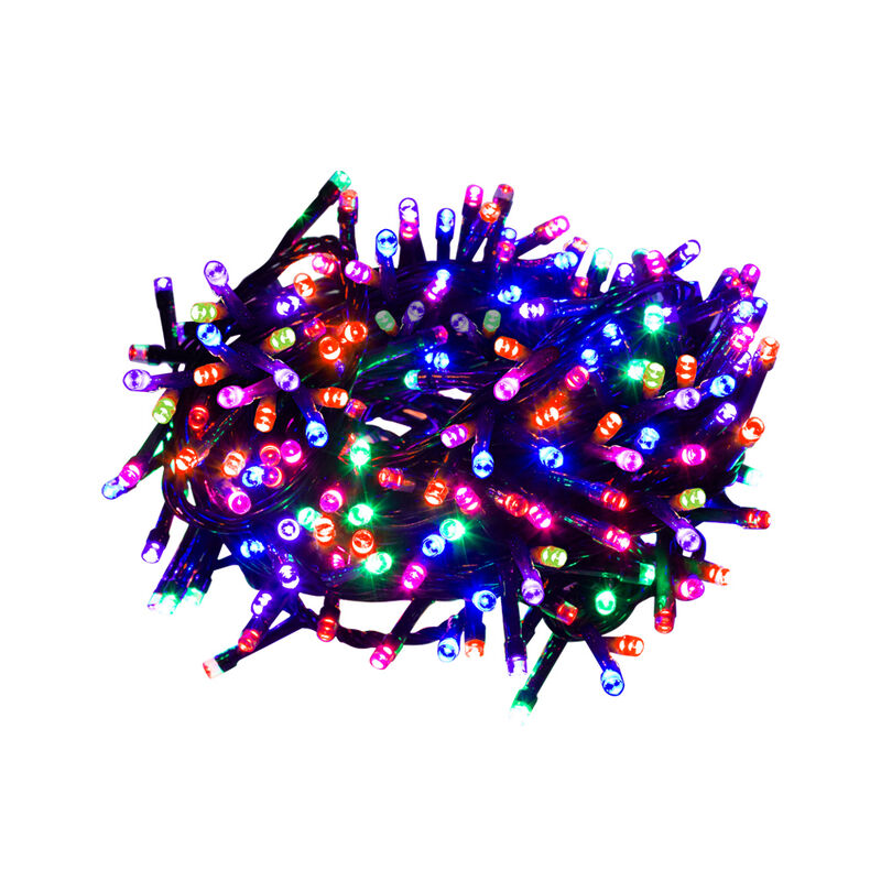 Serie Navide&ntilde;a 100 Led Luz Multicolor 8 Funcion... image number null