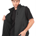 Chaleco Con Gorro Desmontable Cuello Alto Negro Roosevelt A242