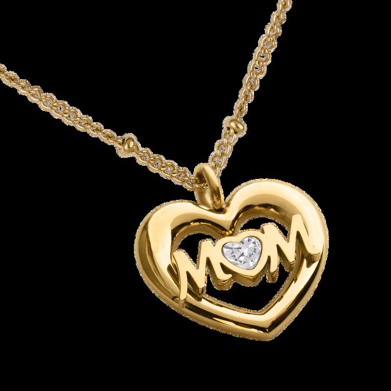 Collar Mavi Luckyly Acero Inoxidable Ba&ntilde;o Oro 1... image number null