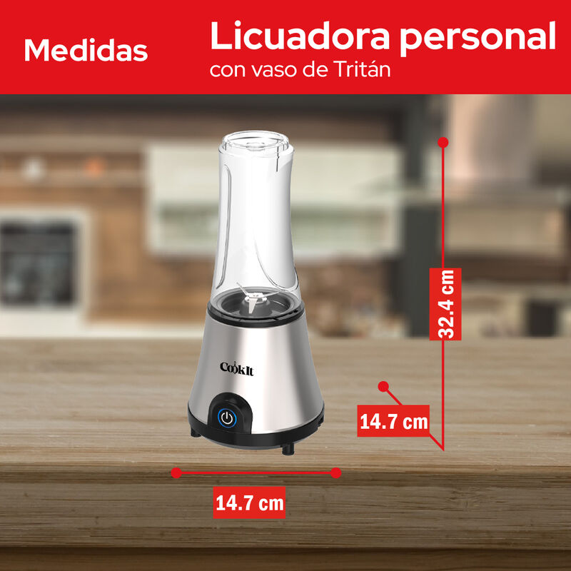 Licuadora Personal Cookit Cpb06 500w Vaso Trita... image number null