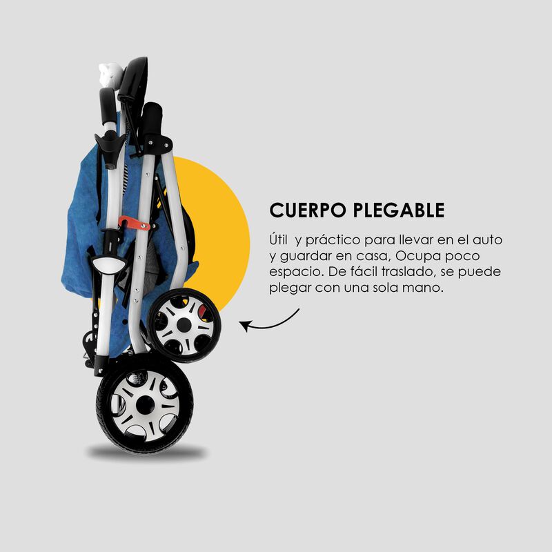 Carriola premium musical unyotons azul reversib... image number null