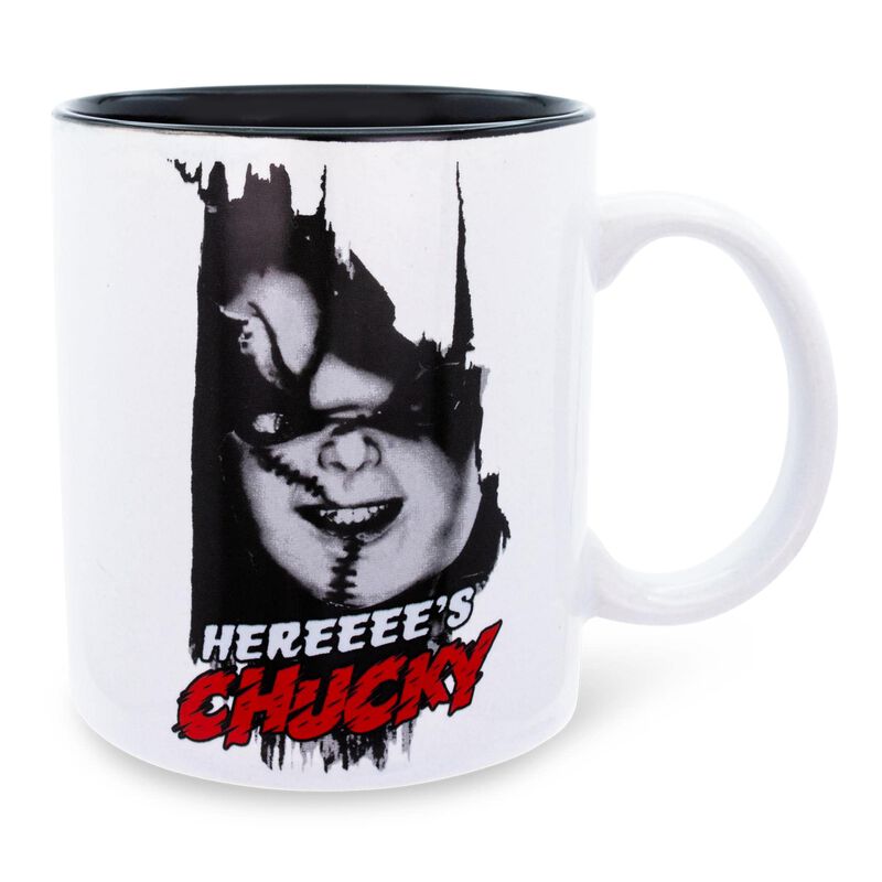 Taza Silver Buffalo Child's Play Here's Chucky ... image number null