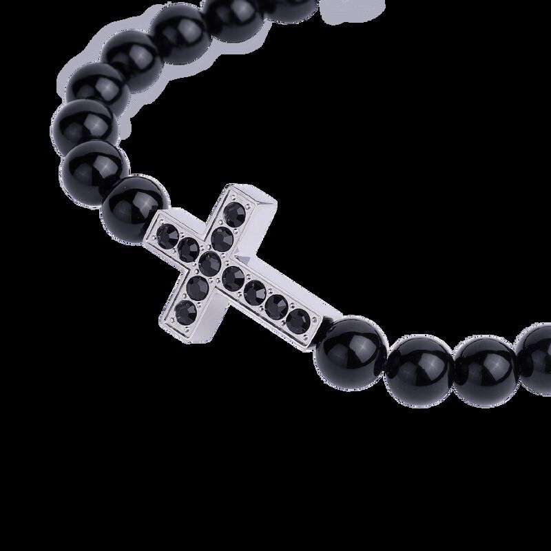 Pulsera Hombre Cruz Brazalete Protector Regalos... image number null