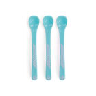Cucharas 4+m Twistshake 3pz Azul Pastel