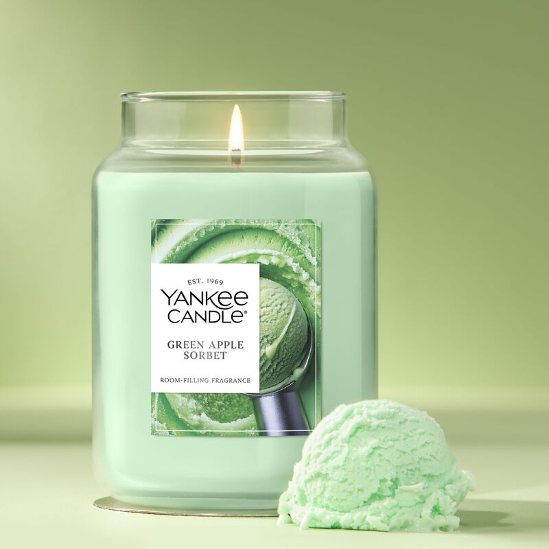 Scented Candle Yankee Candle, Sorbete De Manzan... image number null