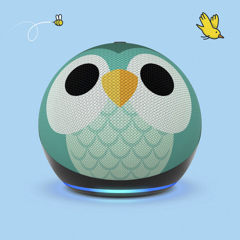 Amazon Echo Dot 5ta Gen Kids Buho image number null