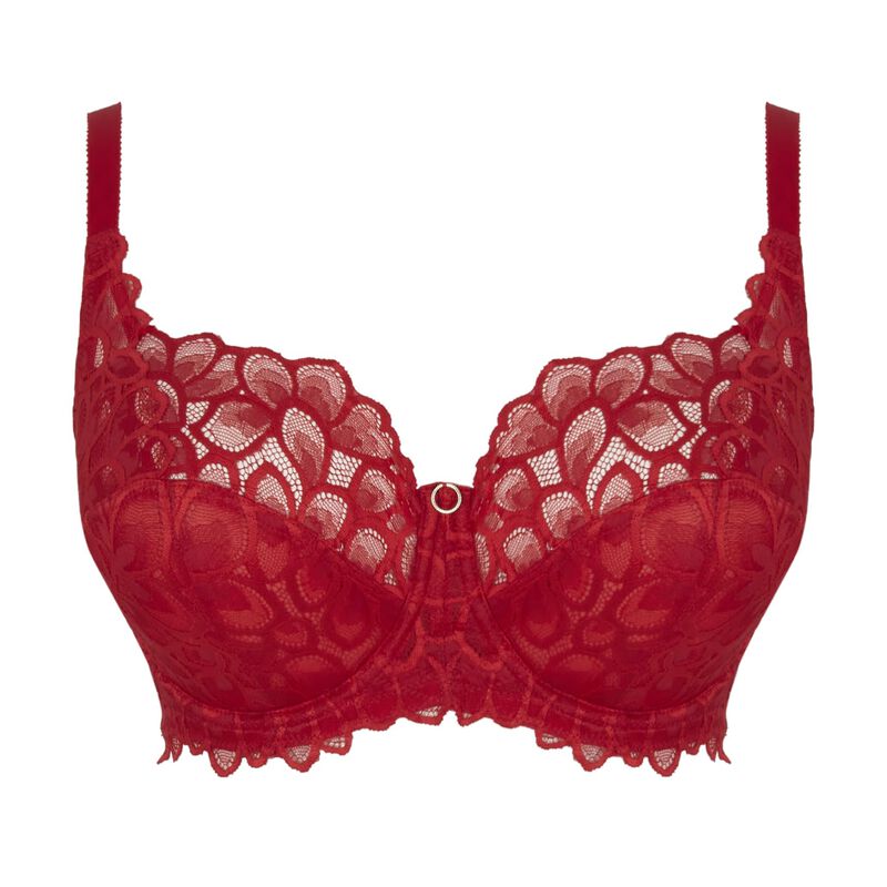 Sujetador Panache Allure 38G Rojo Intenso de En... image number null