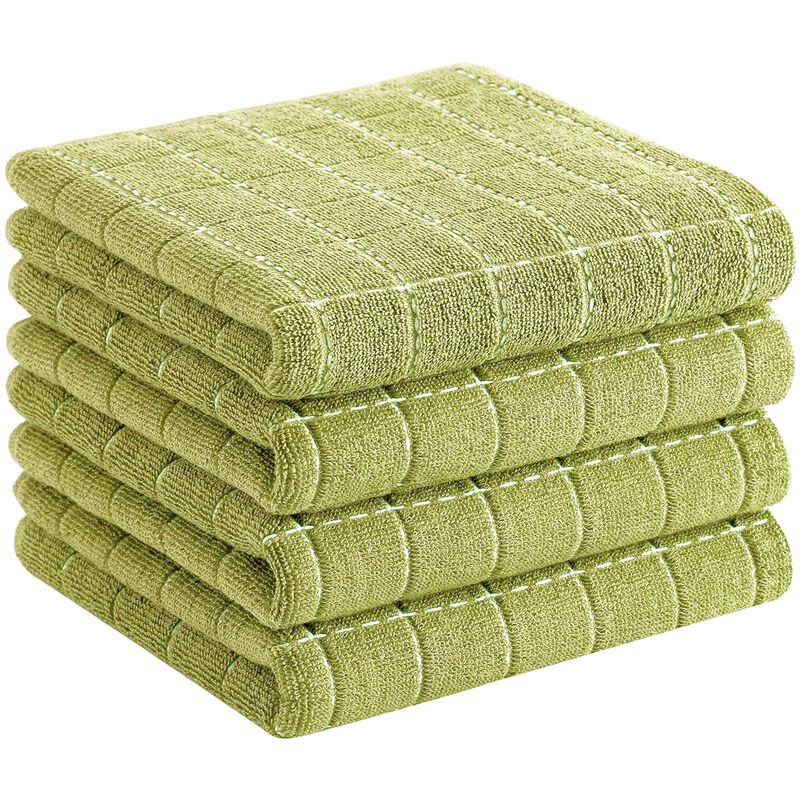 Pack de 4 Toallas de Cocina Homaxy de Algod&oacute;n 3... image number null