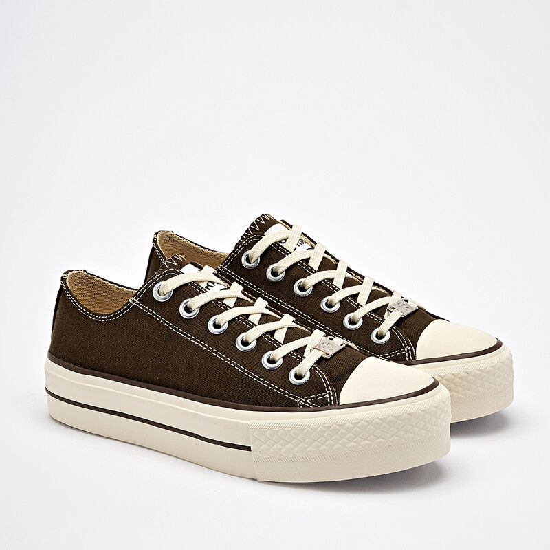 Moramora tenis para mujer caf&eacute; cod 141262-E image number null