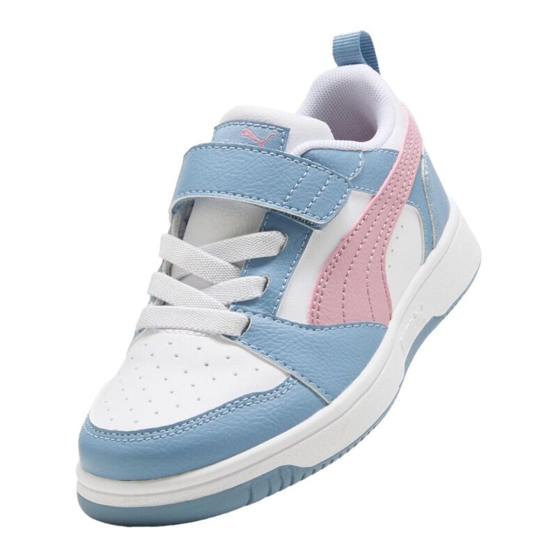 Tenis Puma Rebound V6 Lo Ac+ Ps Para Ni&ntilde;as 17 A... image number null
